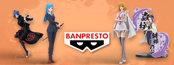 Scopri le action figure Banpresto